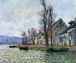 The Bend of the Seine at Lavacourt, Winter
